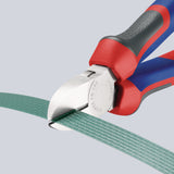 KNIPEX Seitenschneider 160 mm Comfort-Griff, verchromter Kopf, Vanadin-Elektrostahl