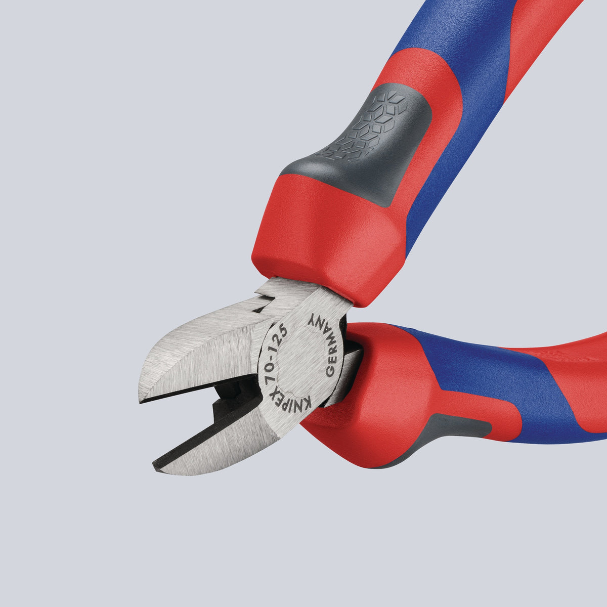 KNIPEX Seitenschneider 140 mm, polierter Kopf, Mehrkomponenten-Griffe, max. 1,8 mm