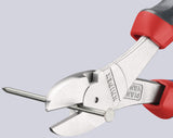 KNIPEX Kraftseitenschneider 140 mm Form 0 mit Mehrkomponenten-Hüllen – 20 % Kraftersparnis