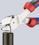 KNIPEX Kraftseitenschneider 140 mm Form 0 mit Mehrkomponenten-Hüllen – 20 % Kraftersparnis