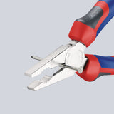 KNIPEX Kombizange 140 mm verchromt mit Comfort-Griff – Präzision für Handwerk und Elektro