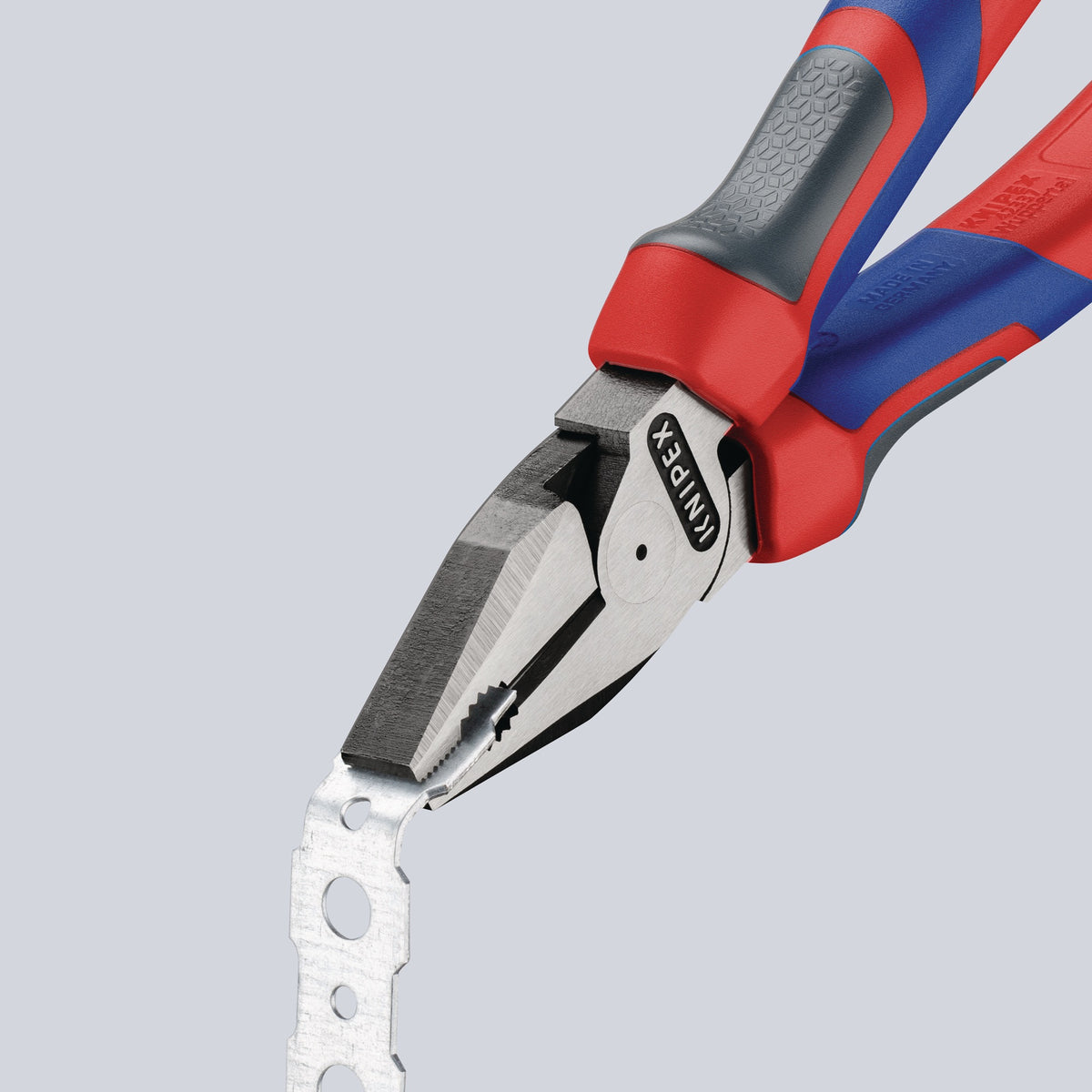 KNIPEX Kraftkombizange 180 mm mit Comfort-Griff – 35 % Kraftersparnis, poliert