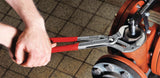 KNIPEX Cobra® Rohr- und Wasserpumpenzange 560 mm, Spannweite 120 mm, Kunststoffüberzug, poliert
