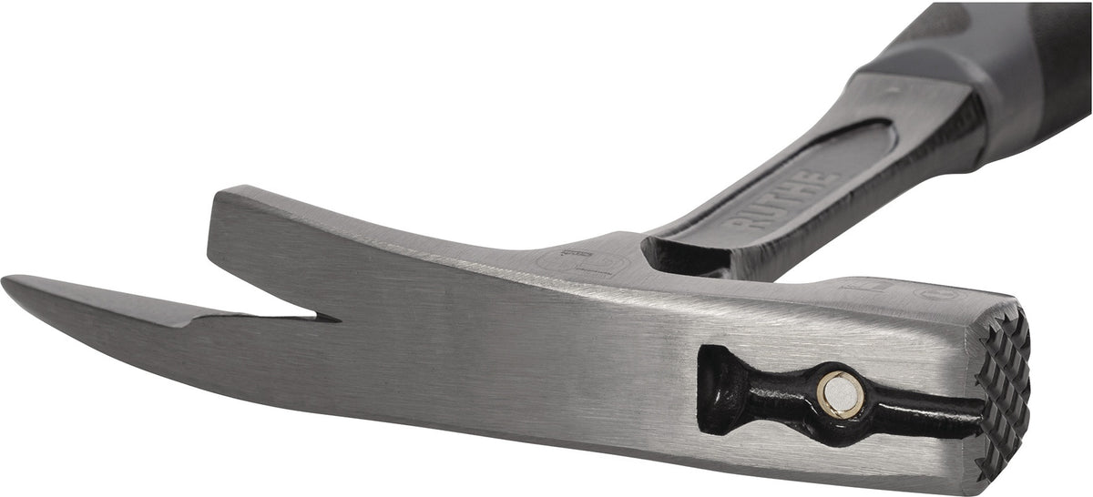 PICARD Ganzstahllatthammer DIN 7239, 600 g Kopf, mit Magnet, geraut, 920 g