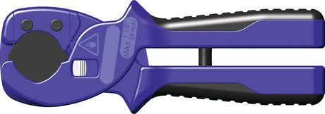 PROMAT Schlauchschere für Rohre Ø 28 mm aus Magnesium-Druckguss – für PEX, PE, PB und SAE 100 R8