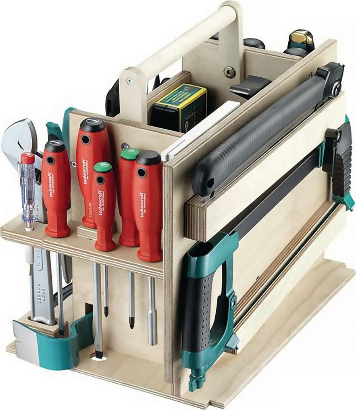 TIXIT Werkzeugsortiment 81-teilig in L-BOXX® – Mobile Werkstatt für Schreiner