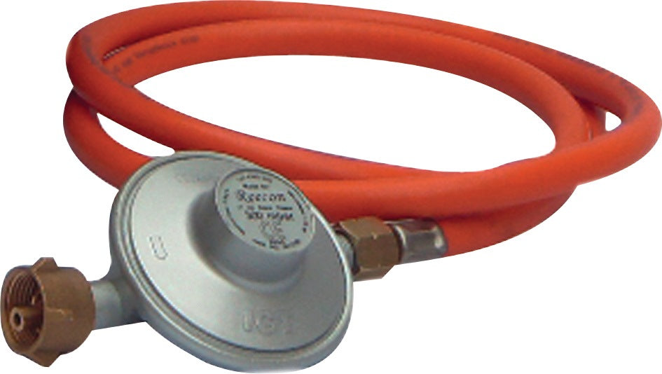 PROMAT Gasheizer REF 10 – 10 kW, 500 m³/h, mit Druckminderer & Notabschaltung