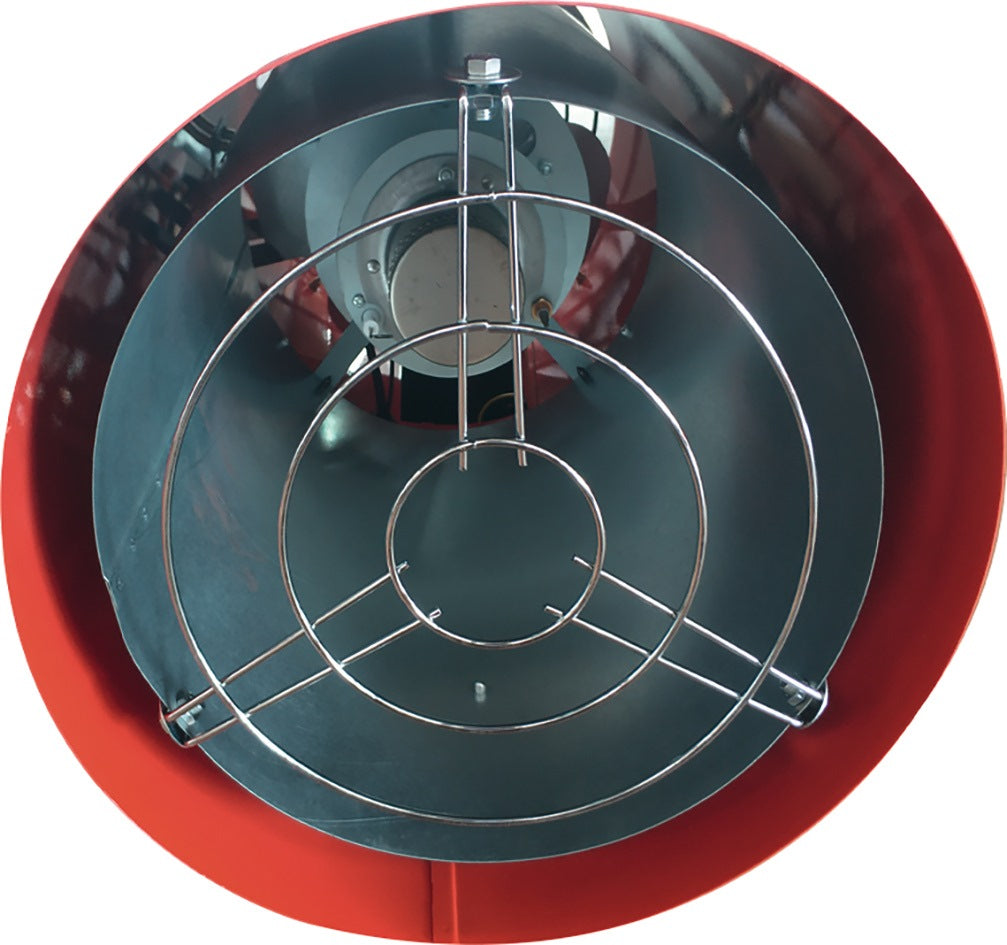 PROMAT Gasheizer REF 10 – 10 kW, 500 m³/h, mit Druckminderer & Notabschaltung
