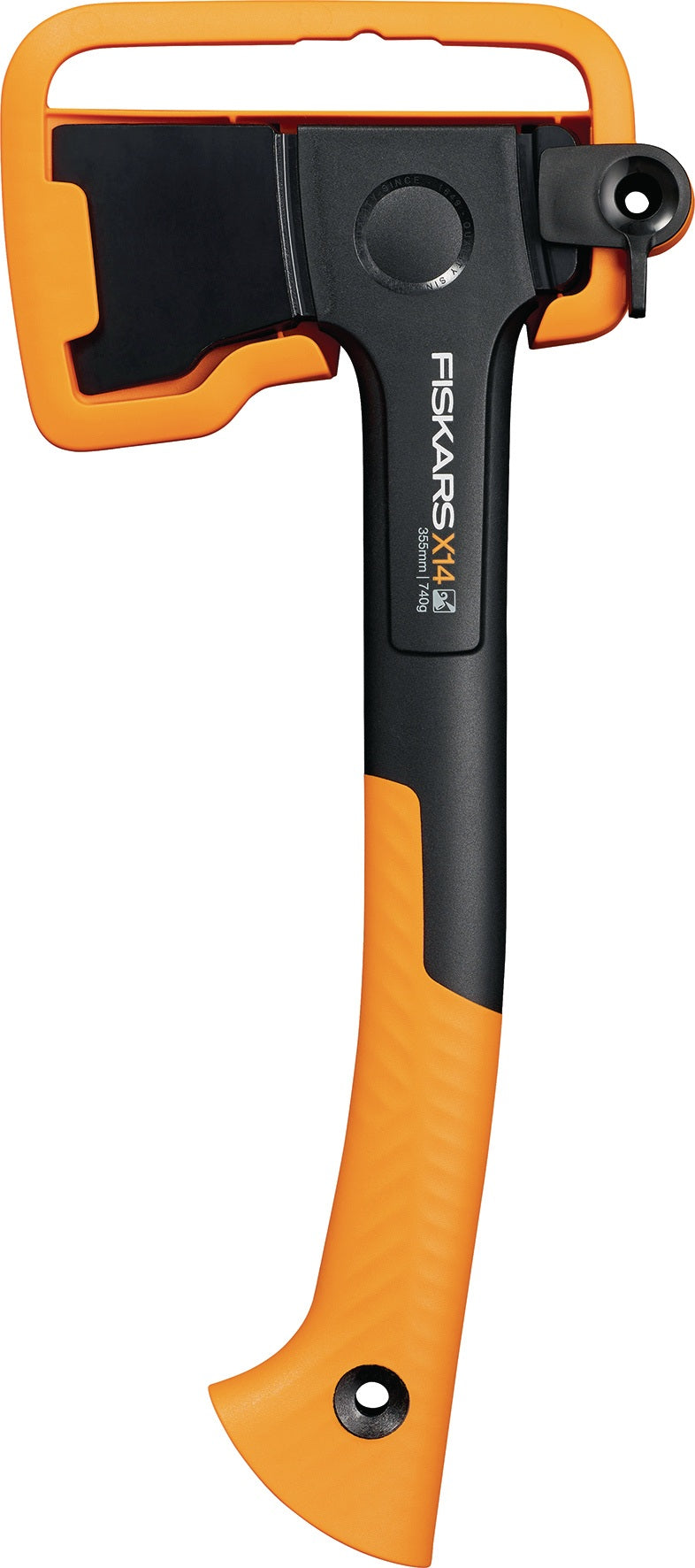 FISKARS Universalaxt X14-XS – Ultraleicht, FiberComp-Griff, 355 mm