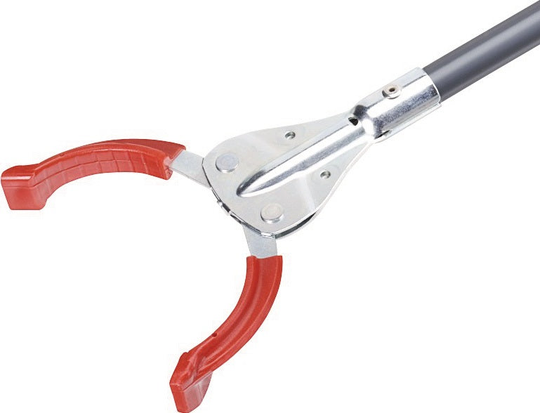 FLORA Abfallgreifzange 900 mm – Aluminium, Stahl, SBS, PVC, Hebelgriff, 105 mm Öffnung