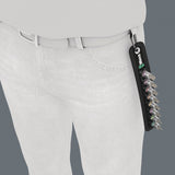 WERA Steckschlüsselsatz Belt 1 10-teilig 1/4 Zoll 4-13 mm für Außensechskant