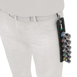 WERA Steckschlüsselsatz Belt C 1 Zyklop 7-teilig 1/2 Zoll 10-19 mm mit Textilgurt
