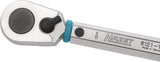 HAZET Drehmomentschlüssel 6111-1CT 3/8 Zoll 20-120 Nm mit Umschaltknarre und Kalibrierschein