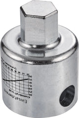 HEUER Sechskantaufsatz Backen-B. 120 mm – Stahl, gehärtet + verzinkt für Parallelschraubstock