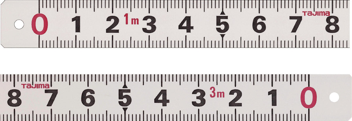 Tajima PIT MEASURE selbstklebendes Bandmaß 1 m, Bandbreite 13 mm, Maßanfang links