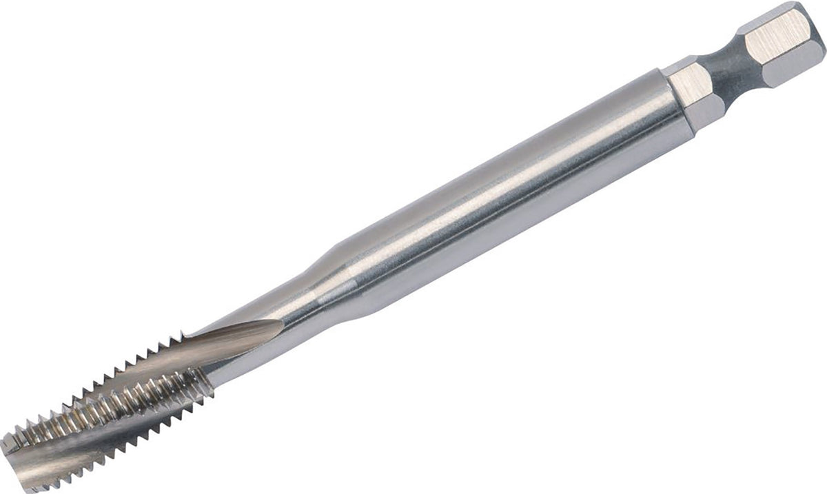 VÖLKEL Maschinengewindebohrer-Bit-Satz HSS-Co M3-M12 DIN 371/376 Form B im 7-teiligen Set