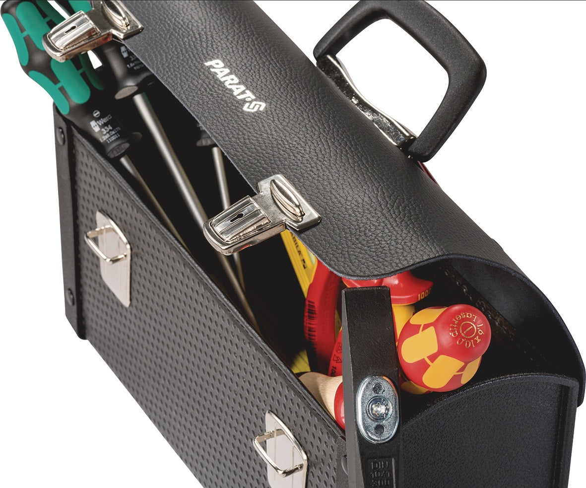 PARAT Werkzeugtasche 370x140x190 mm 7 l aus Rindsleder und Con-Pearl®
