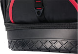 PARAT Werkzeugrucksack B360xT170xH440mm Nylon schwarz/rot – 15 Fächer & Laptopfach