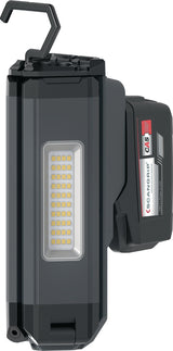 SCANGRIP DUO CONNECT LED-Strahler 108 W, 2500 lm, 18 V, IP30 – mit 2 flexiblen Leuchtenköpfen
