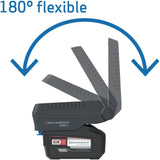SCANGRIP DUO CONNECT LED-Strahler 108 W, 2500 lm, 18 V, IP30 – mit 2 flexiblen Leuchtenköpfen