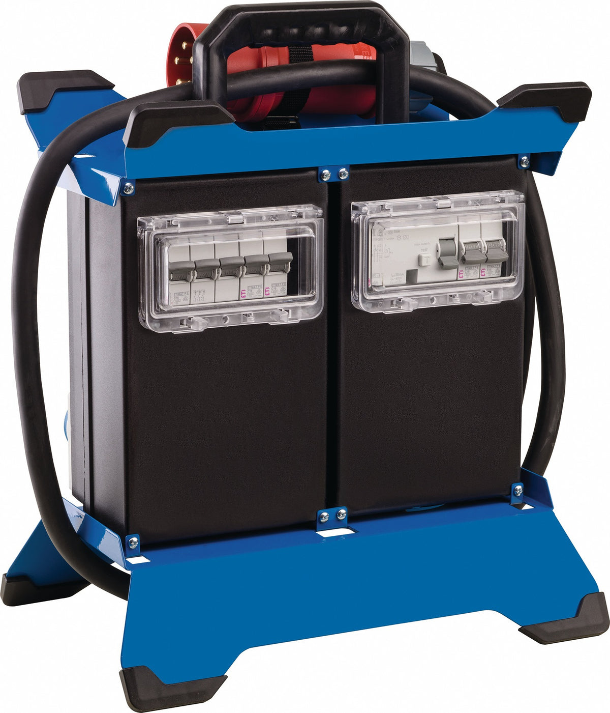 AS-SCHWABE CEE-Standstromverteiler STECKY DUO 1 mit CEE-Stecker 400V, 16 A – IP44