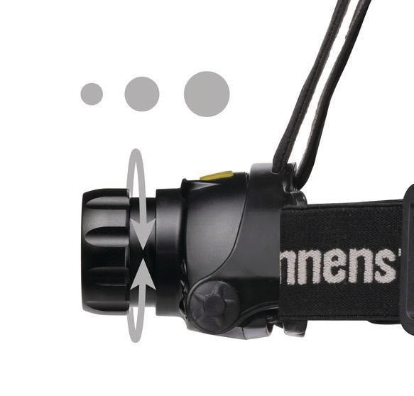 BRENNENSTUHL Akku-LED-Sensorkopflampe LuxPremium SL 400 AF 3,7 V 2,5 Ah Li-Ion