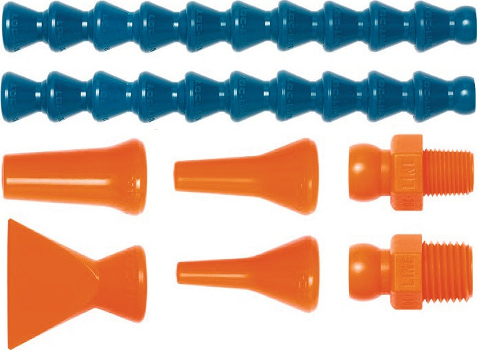 LOC-LINE Kühlmittelschlauchset Größe 1/4″ 8-teilig – Grundausstattung für Kühlmittelanwendungen
