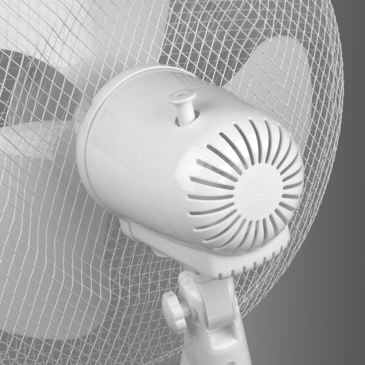 EUROM Standventilator H.1080-1280mm 45 W Weiß – höhenverstellbar mit Oszillation