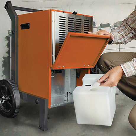 EUROM Luftentfeuchter LO50 900 W – 50 Liter pro 24 Stunden, 350 m³/h Luftleistung