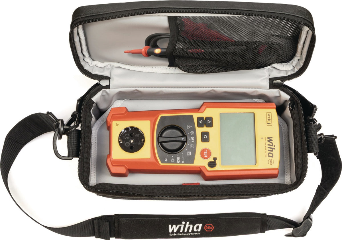 WIHA Gerätetester-Set PAT one in Tasche – Prüfgerät für VDE 0701/0702