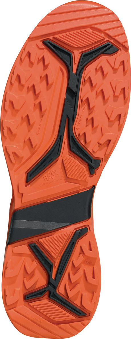 HAIX CONNEXIS Go GTX Low Freizeitschuh grau/orange – Gore-Tex, Faszien-Tape, Smart Lacing
