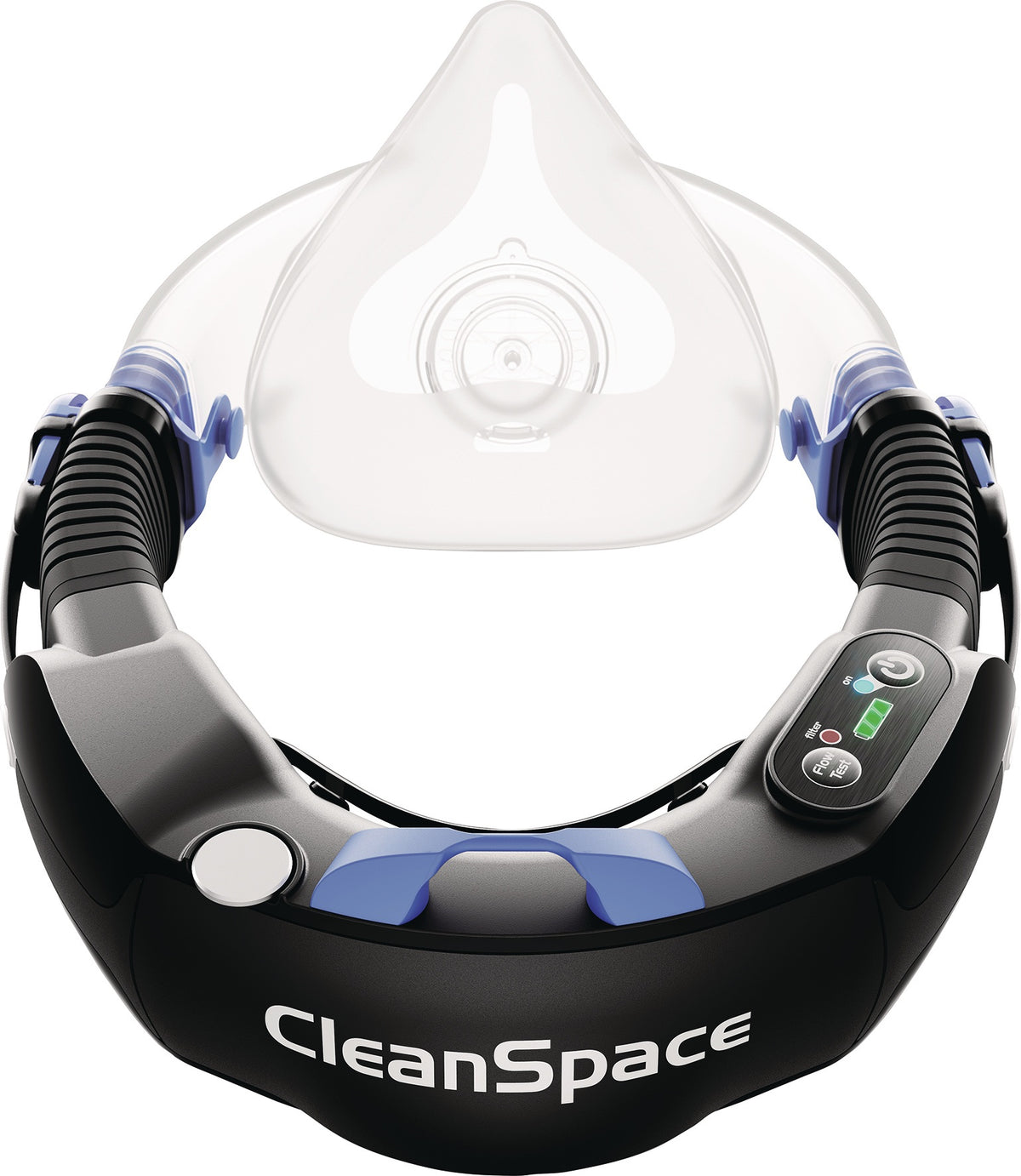 CLEANSPACE Halbmaske CS3003 WORK EN 12942 inkl. Textil-Kopfband klein – Silikon-Halbmask