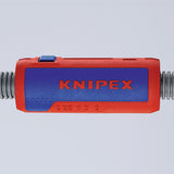 KNIPEX Abmantelungswerkzeug TwistCut 100 mm für Wellrohre und Litzen 0,2–4 mm²