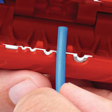 KNIPEX Abmantelungswerkzeug TwistCut 100 mm für Wellrohre und Litzen 0,2–4 mm²
