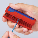 KNIPEX Abmantelungswerkzeug TwistCut 100 mm für Wellrohre und Litzen 0,2–4 mm²