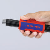KNIPEX Abmantelungswerkzeug TwistCut 100 mm für Wellrohre und Litzen 0,2–4 mm²