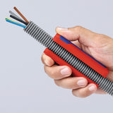 KNIPEX Abmantelungswerkzeug TwistCut 100 mm für Wellrohre und Litzen 0,2–4 mm²