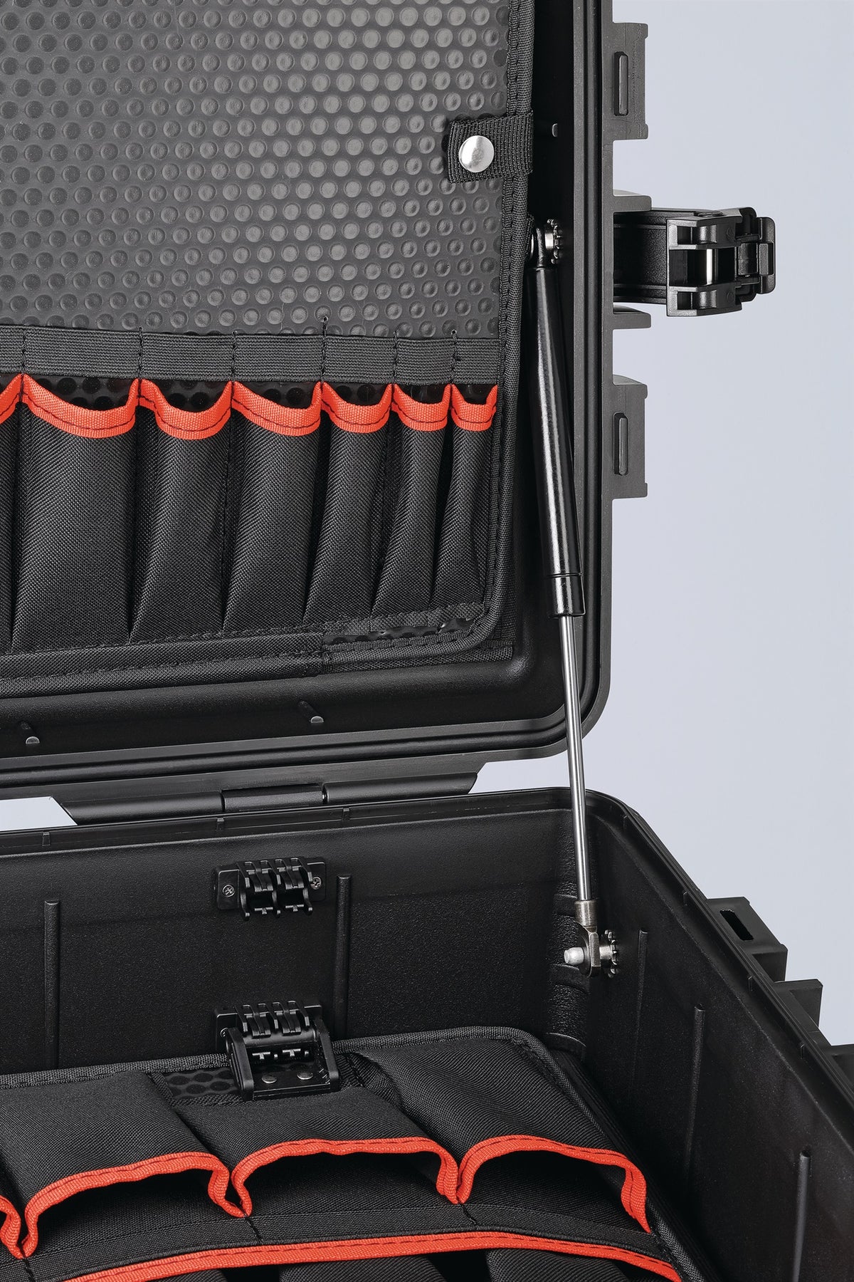 KNIPEX Werkzeugkoffer Robust45 Move 66-tlg. – Schlagfester Profi-Koffer für Elektriker