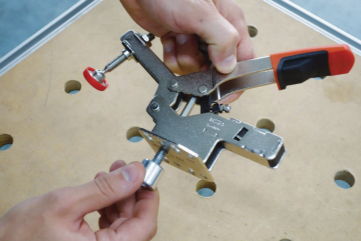 BESSEY Waagrechtspanner STC-HH50 mit T20 Set für Multifunktionstische