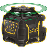 STANLEY Rotationslaser FatMax RL750L mit Detektor – 600 m Reichweite, grüner Laser, IP66