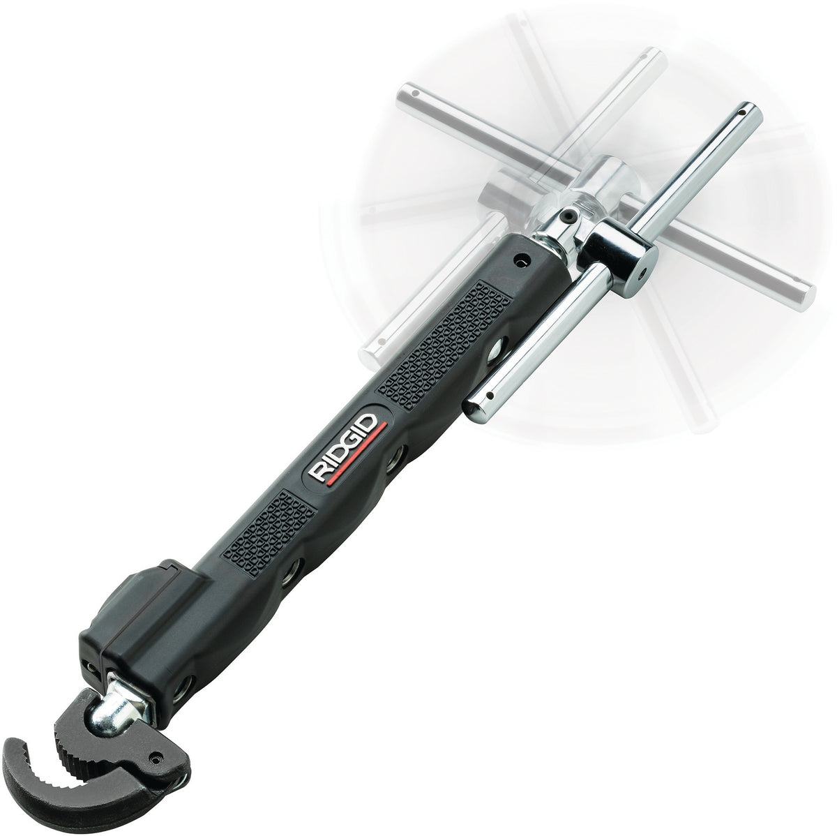 RIDGID Standhahnmutternschlüssel 2017 – Teleskop 305-432 mm, SW 12-30 mm, LED