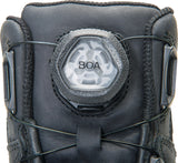 BAAK Sicherheitsstiefel Braxton S3 HI HRO SRC mit BOA® Fit System, Rindleder, schwarz/rot