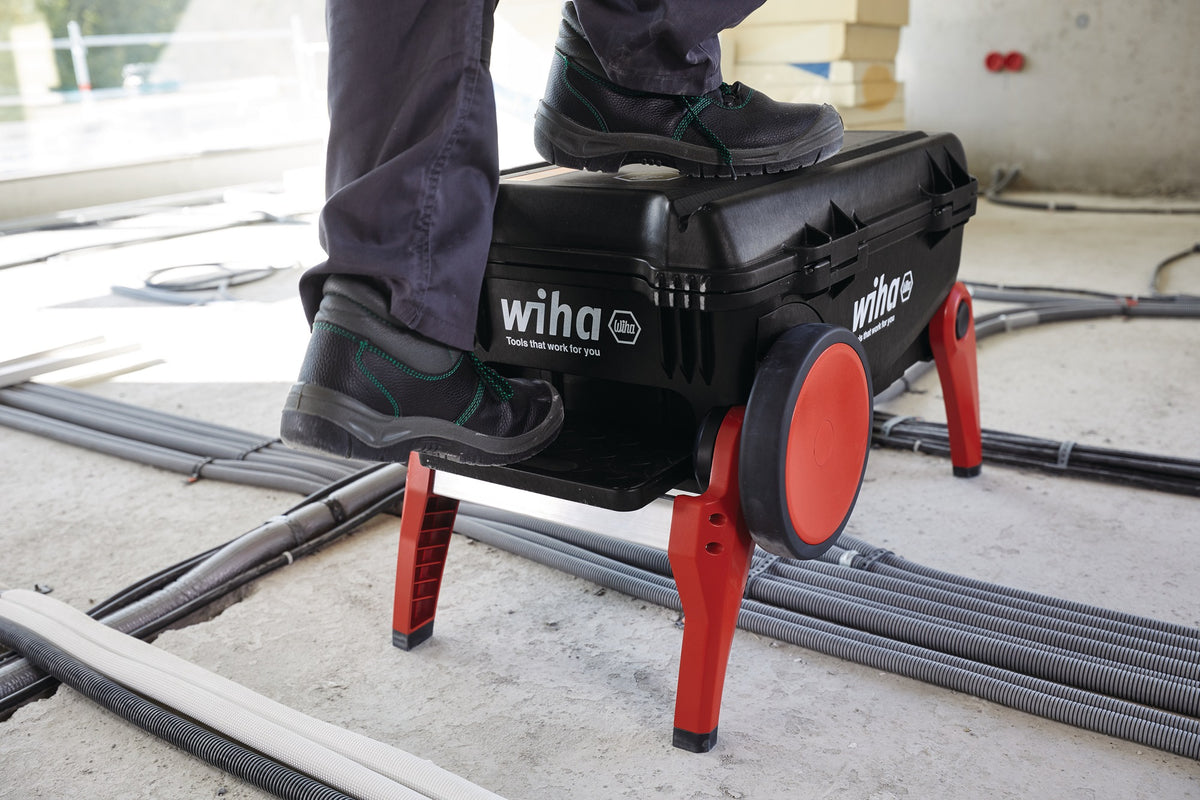 Wiha Werkzeugsortiment XXL III 106-teilig im Schutzkoffer – VDE-isoliert, rollbar, staub- & wasserdicht