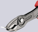 KNIPEX TwinGrip Frontgreifzange 200 mm – Robuste Zange mit Front- und Seitengreif-Funktion