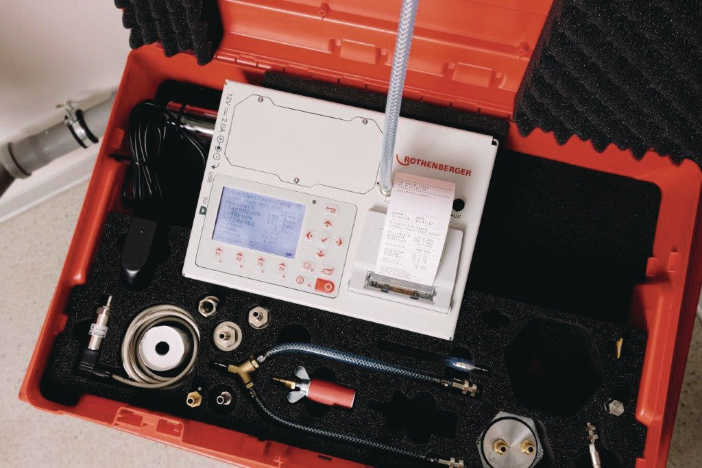 ROTHENBERGER ROTEST GW Professional Druck-/Leckmengenmessgerät bis 20 bar