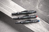 TRACER Clog Free Baumarkierungsset von OX TOOLS – 3 Marker für staubige, ölige & feuchte Oberflächen