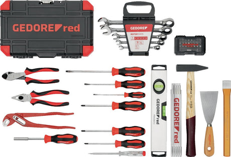 GEDORE RED Werkzeugkoffer Meister XL R21652101 100-teilig für Handwerker