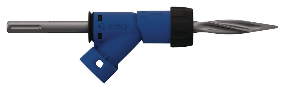 BOSCH Spitzmeißel-Adapter EXPERT SDS Clean max, SDS max, 400 mm – Staubarmes Arbeiten