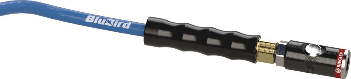 RIEGLER Werkstattschlauch-Set BluBird 10 m, ID 6 mm, AD 12 mm mit Sicherheitskupplung