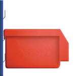 RASTERPLAN Sichtlagerkasten 290x140x130 mm PE blau – schlagfest & temperaturbeständig